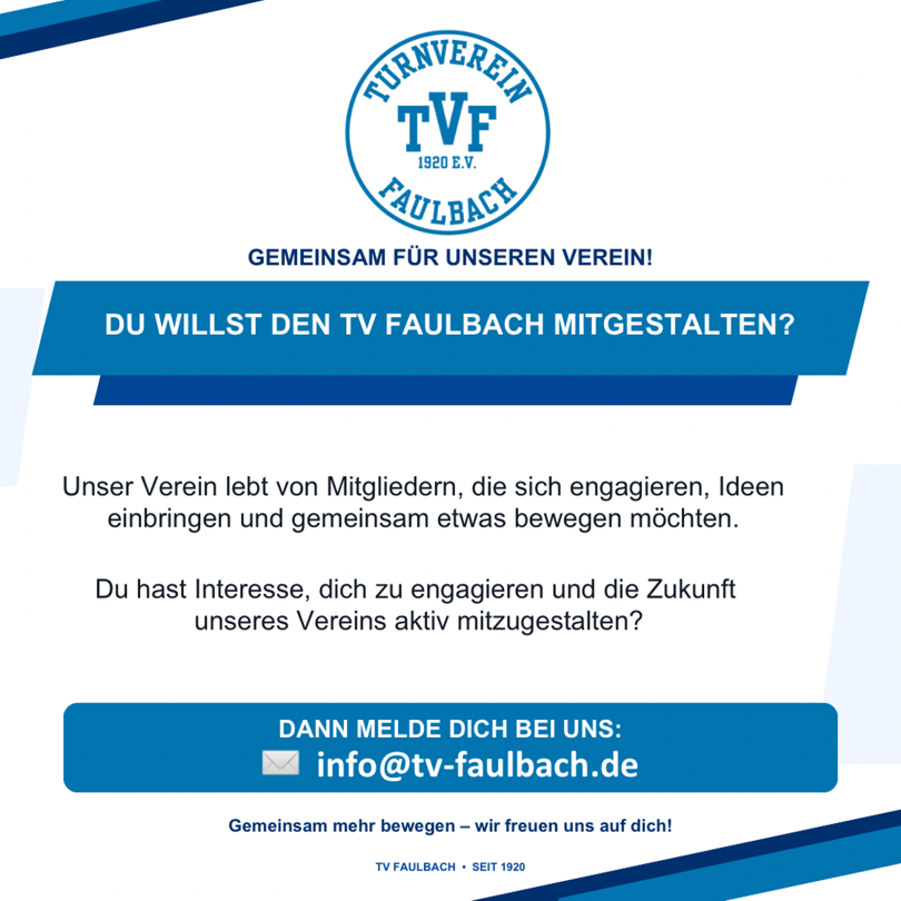 Verein mitgestalten